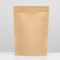 Пакет Zip - lock Крафт с прямоугольным окном 18&times;26 см