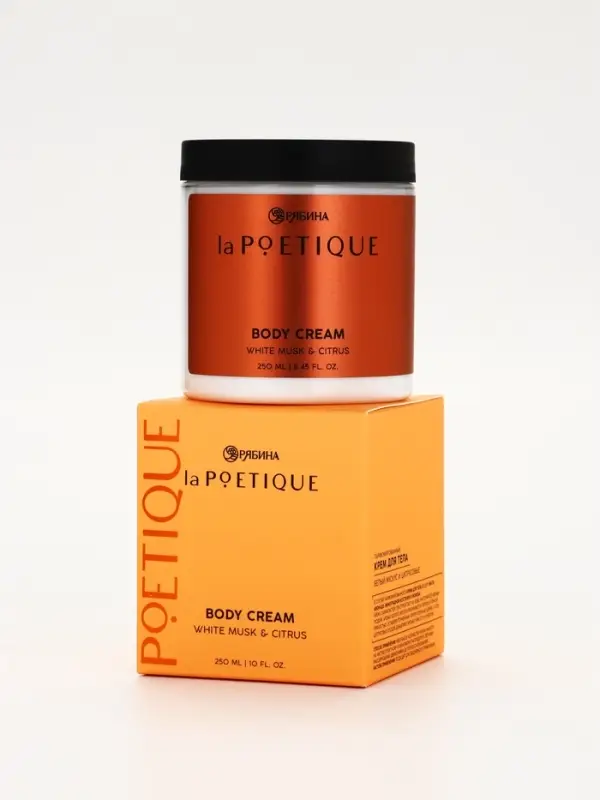 Крем для тела, белый мускус и цитрусовые, 250 мл