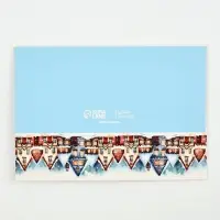 Коробка под 3 конфеты с ячейками «Новогодние истории», 13.3 х 3.3 х 5.8 см