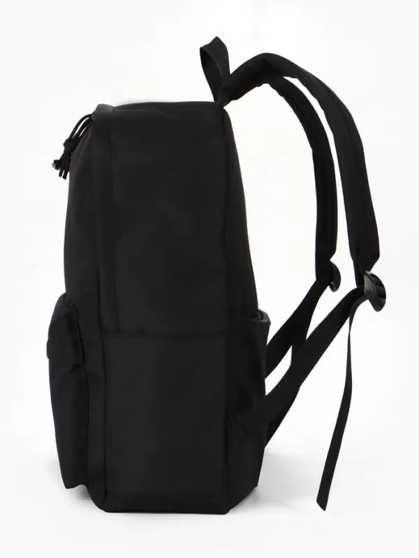 Рюкзак школьный, 1 отделение, 4 кармана, 30&times;12&times;40 см, чёрный