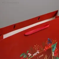 Пакет подарочный новогодний ламинированный &laquo;Роскошь волшебства&raquo;, XL 49&times;40&times;19 см