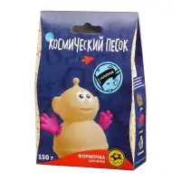 Игрушки в наборе ТМ "Космический песок" голубой + формочка 150 г. Пакет. Игрушки в наборе ТМ "Космический песок" голубой + формочка 150 г. Пакет.
