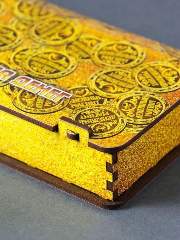 Купюрница "Магнит для денег" 19,5х11х3 см, вид 18