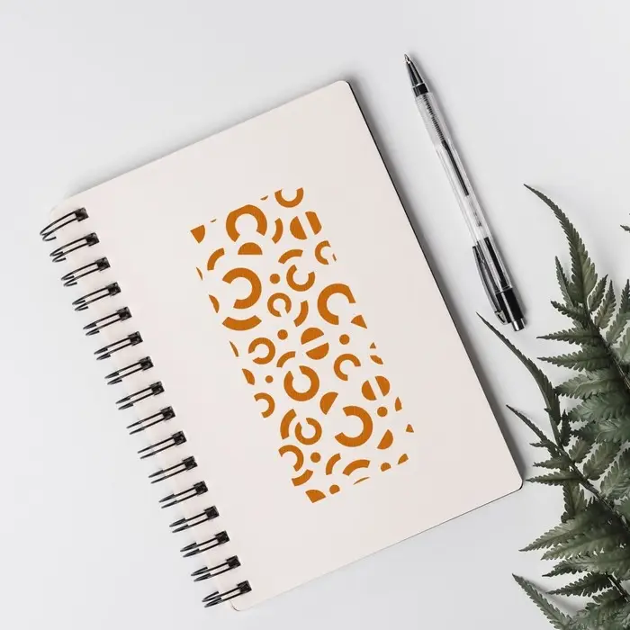 Трафарет фоновый пластик "Геометрия. Абстракция" 13х13 см