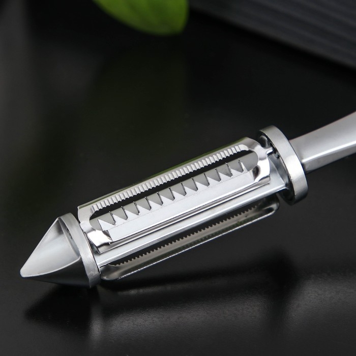 Овощечистка Magistro Volt, нержавеющая сталь, цвет серебряный Овощечистка Magistro Volt, нержавеющая сталь, цвет серебряный