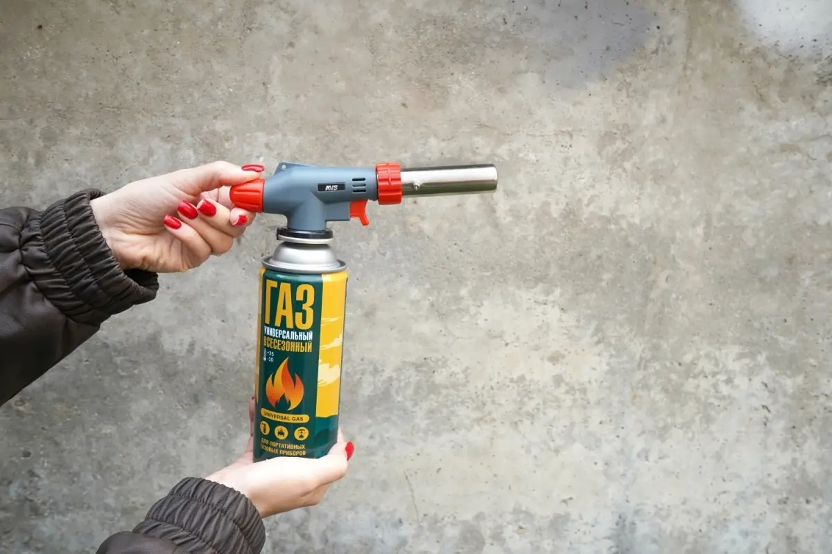 Газовая горелка AVS TG-07 с пьезоподжигом и регулировкой подачи воздуха