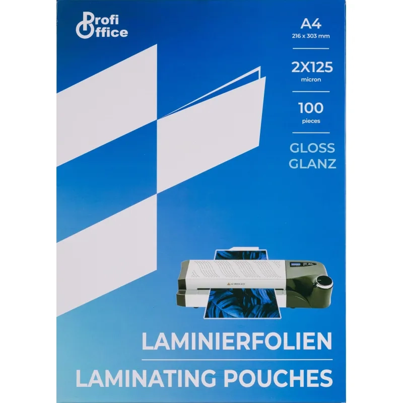 Пленка для ламинирования ProfiOffice А4, 125мкм 100шт/уп.