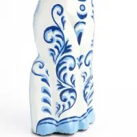Фигура &laquo;Кошка с синей росписью&raquo;, 9&times;4.5&times;30 см, дерево