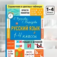 Справочник &laquo;Русский язык. Просто и понятно&raquo; 1 - 4 классы, Узорова О.В., Нефёдова Е.А.