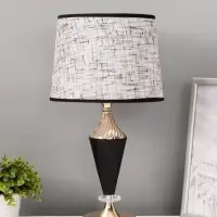 Лампа настольная &laquo;Барин&raquo; 1&times;40 Вт Е27 черный/золото 25&times;25&times;47 см