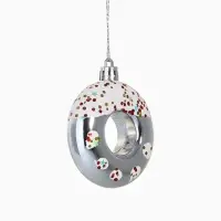 Ёлочные игрушки набор 16 шт. &laquo;Ярмарка волшебства&raquo; 8 см, белый