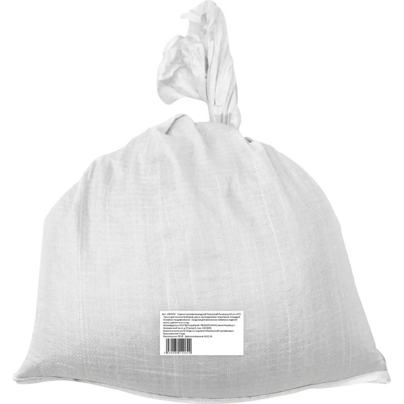 Реагент противогололёдный Петрострой пескосоль мешок 25 кг до -15С