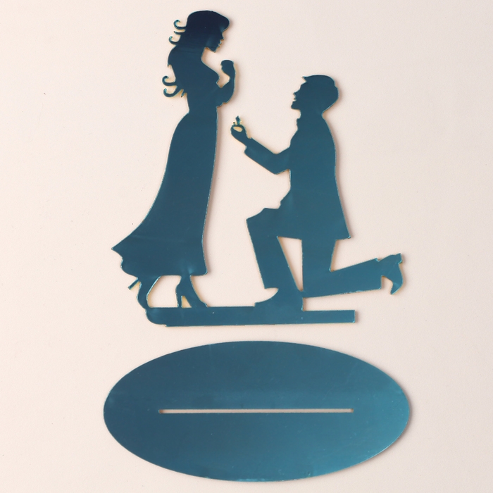 Топпер «Предложение», цвет золото Топпер «Предложение», цвет золото