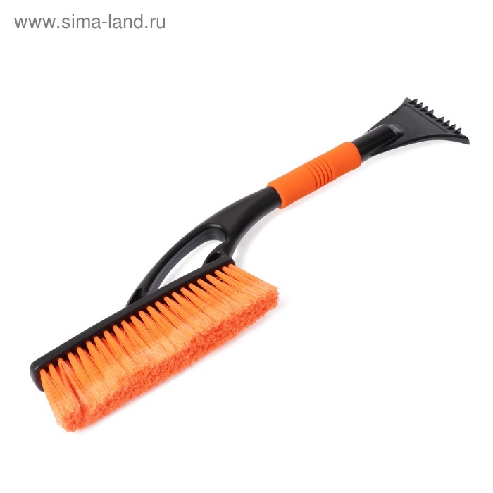 Щетка сметка, со скребком, M5, мягкая ручка, 57 см Щетка сметка, со скребком, M5, мягкая ручка, 57 см