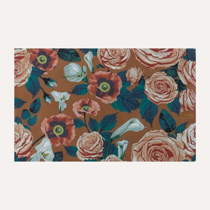 Фотофон винил Фотофон винил "Цветы. Винтаж" 120х80 см