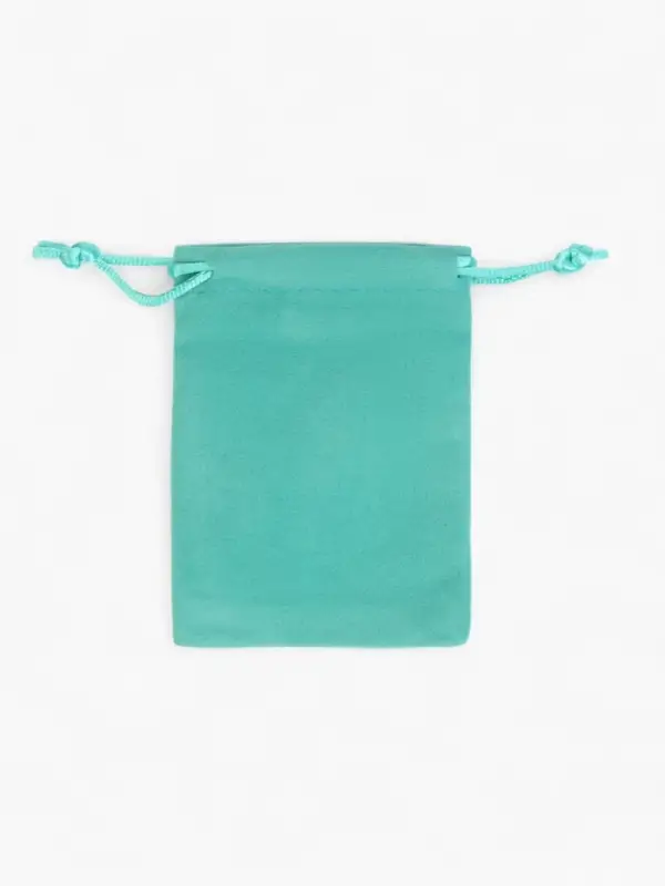 Мешочек бархатный «Классика», 9×7 см, тиффани