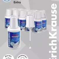 Корректирующая жидкость 20 мл, ErichKrause Extra, на основе растворителя, кисть
