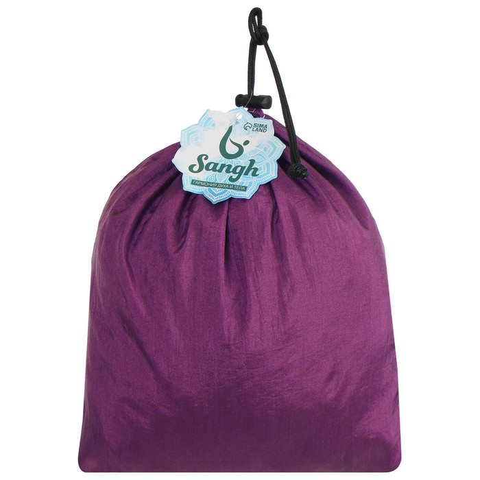 Гамак для йоги Sangh, 250×140 см, цвет фиолетовый Гамак для йоги Sangh, 250×140 см, цвет фиолетовый