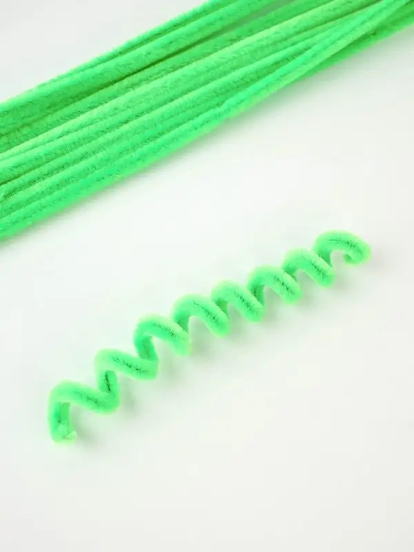 Синельная проволока набор 10 шт., зелёная, 30 см