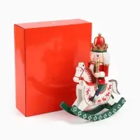 Фигурка из дерева &laquo;Щелкунчик на лошадке&raquo;, 28 см