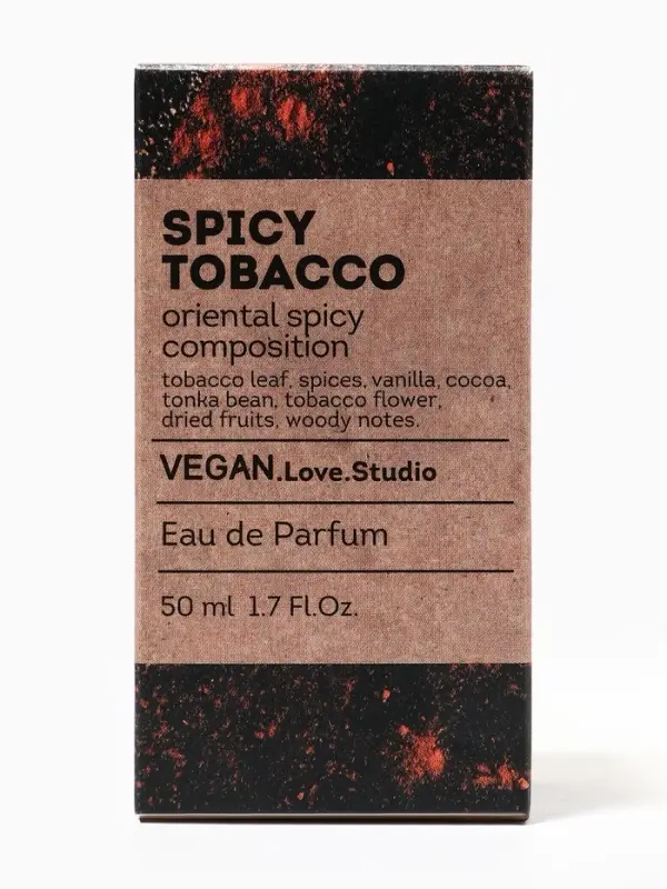 Парфюмерная вода женская Vegan Love Studio Spicy Tobacco, 50 мл (по мотивам Tobacco Vanille (Tom Ford)