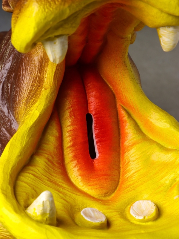 Копилка Копилка "Бегемот с открытой пастью" 14х32х17 см