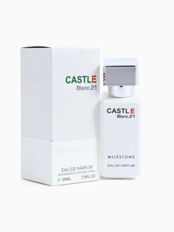 Парфюмерная вода мужская Milestone CASTLE BLANC.21, 35 мл (мотив Eau De Lacoste Blanc)