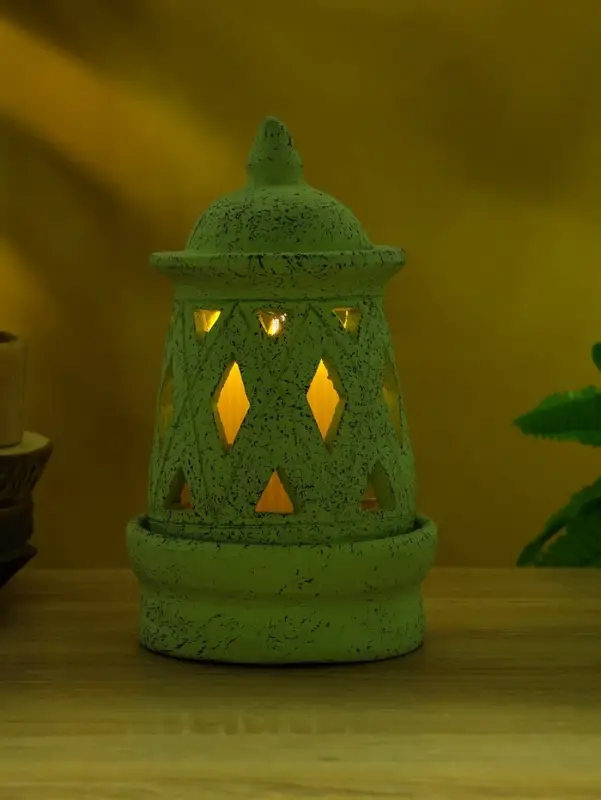 Подсвечник терракота &laquo;Фонарь&raquo;, 16&times;16&times;26 см