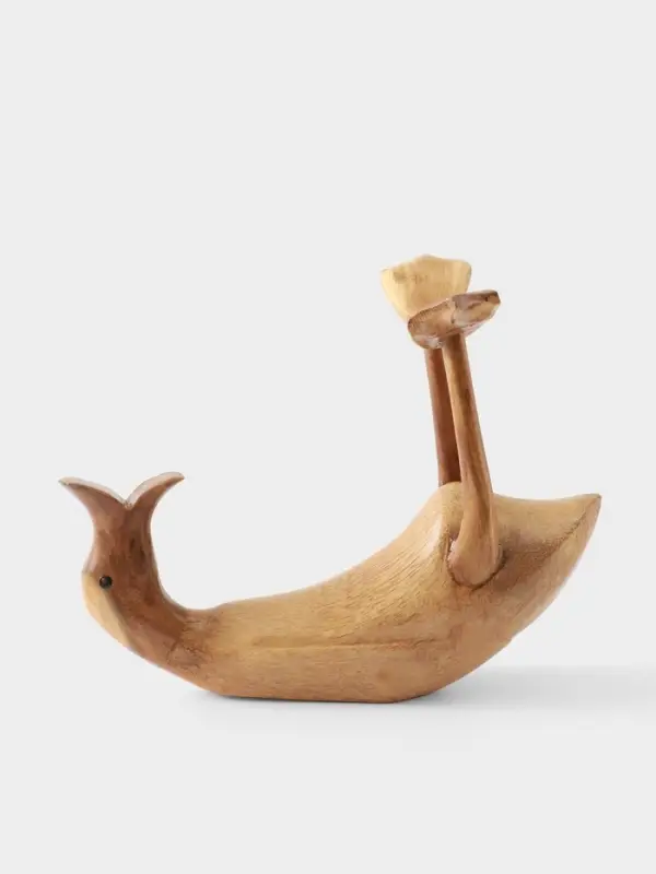Подставка под бутылку &laquo;Уточка&raquo;, 28&times;14&times;23 см, дерево