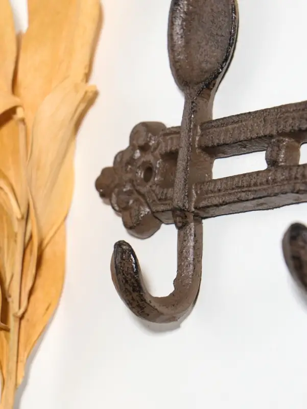 Крючки настенные &laquo;Столовые приборы&raquo;, ключница декоративная, чугун, 28.5&times;12.5&times;3.8 см