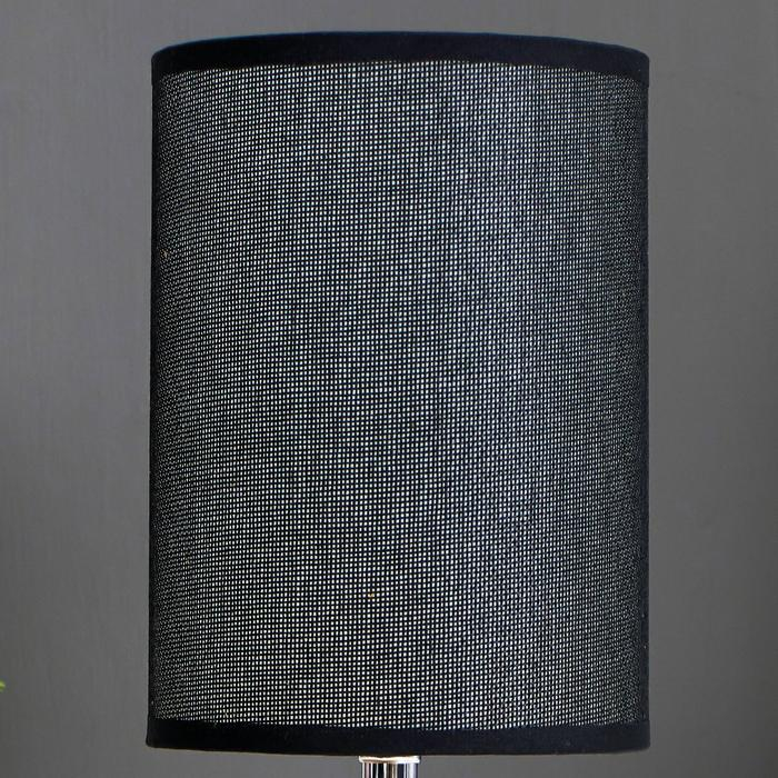 Лампа настольная 16494/1BK E27 40Вт черный 13,5х13,5х28 см RISALUX