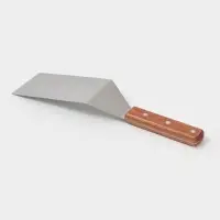 Лопатка из нержавеющей стали Доляна, 30.5&times;7.5 см, нержавеющая сталь