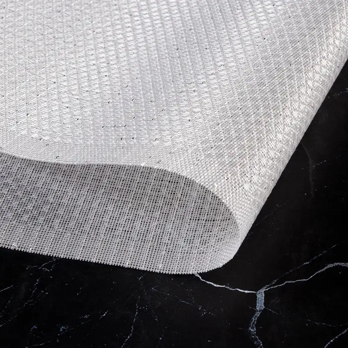 Салфетки сервировочные на стол Доляна, 4 шт., 45&times;30 см, ПВХ, белые