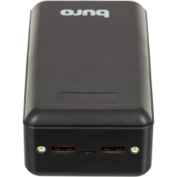 Внешний аккумулятор Buro BPF30D 30000mAh 3A QC PD 22.5W 2xUSB (BPF30D22PBK)