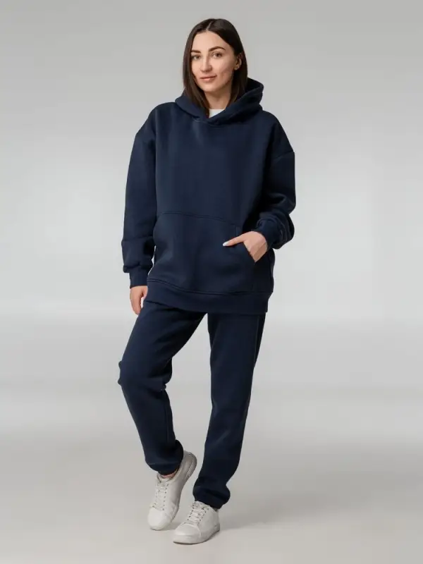 Худи Kulonga Oversize, темно-синее, размер ХS/S Худи Kulonga Oversize, темно-синее, размер ХS/S