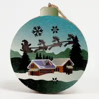 Декор с подсветкой &laquo;В ожидании чуда&raquo;, 12&times;11&times;2.5 см