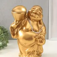 Копилка для денег &laquo;Хотей с чашей&raquo;, гипс, 34&times;23&times;17 см