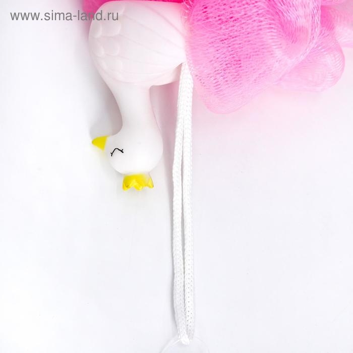Игрушка-мочалка для купания, детская «Лебедь» Игрушка-мочалка для купания, детская «Лебедь»