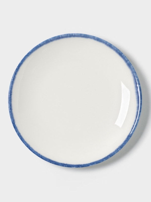 Тарелка пирожковая Тарелка пирожковая "Blue Lagoon" Magistro 16см 16,6х1,7, цвет белый, синий