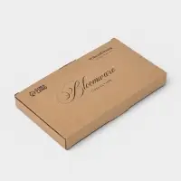 Блюдо для подачи WY Bloomware, 25&times;14&times;2.5 см, фарфор, зелёное/белое