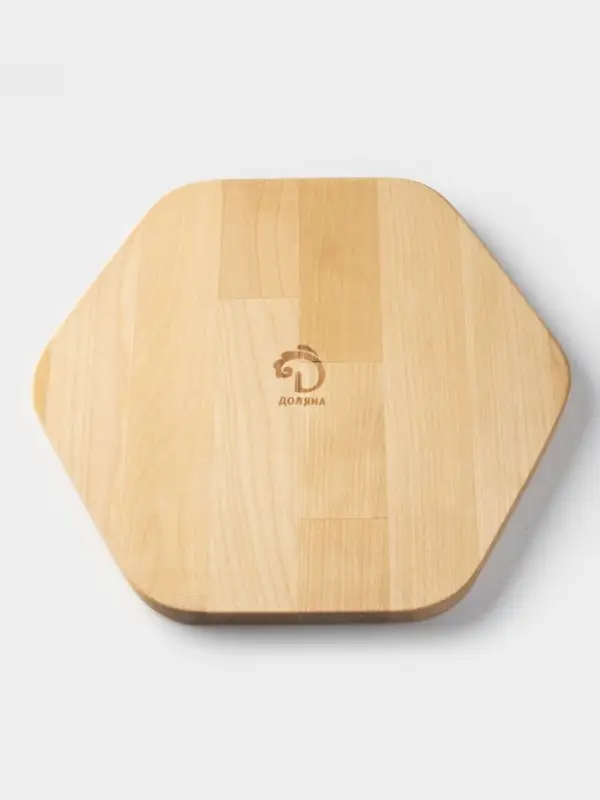 Менажница Доляна &laquo;Ромб&raquo;, 27&times;27 см, 4 секции, дерево берёза