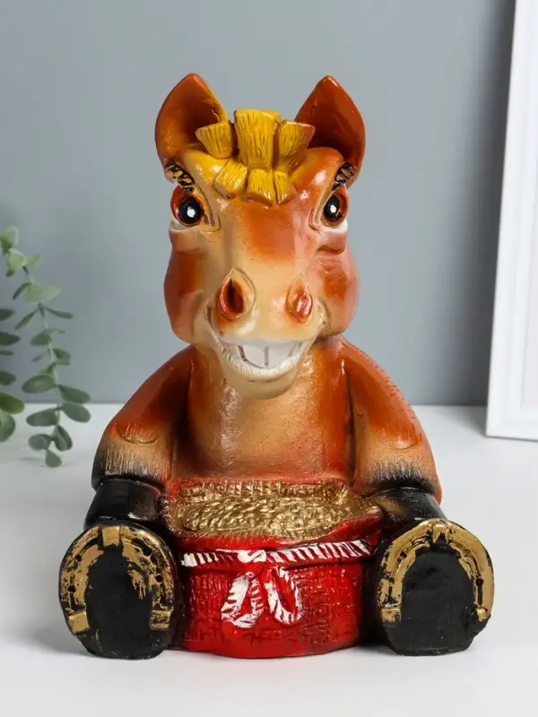 Копилка Копилка "Конь с мешком" 28х22х22 см