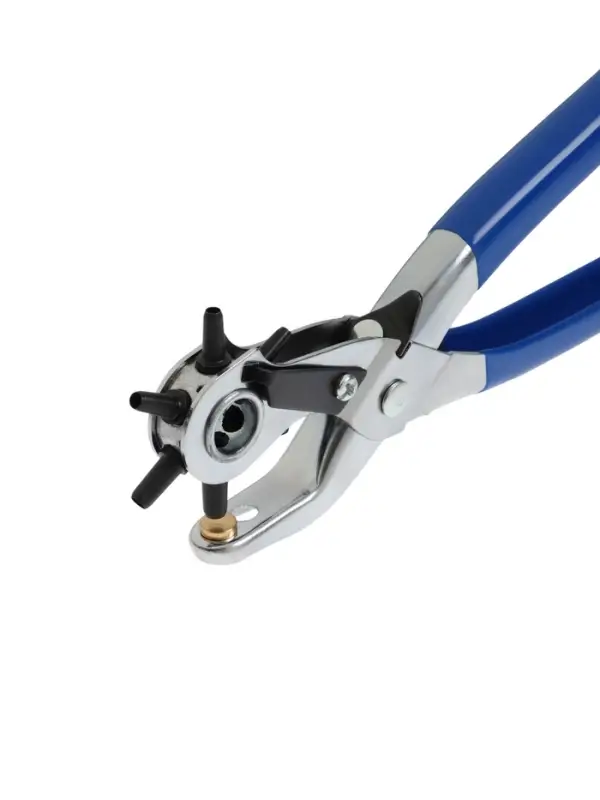 Дырокол просекатель для кожи и картона ТУНДРА, 2-2.5-3-3.5-4-4.5 мм, 225 мм