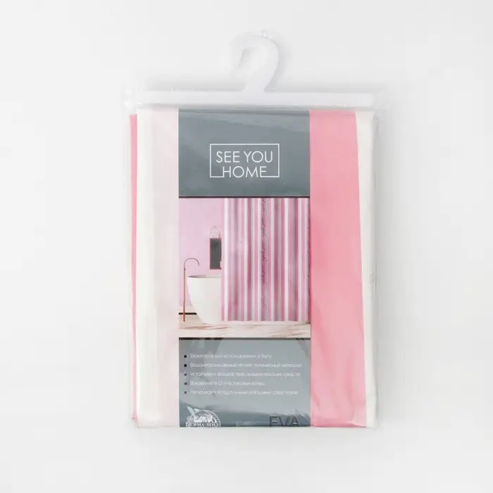 Штора для ванной «Girls power», 180х180см