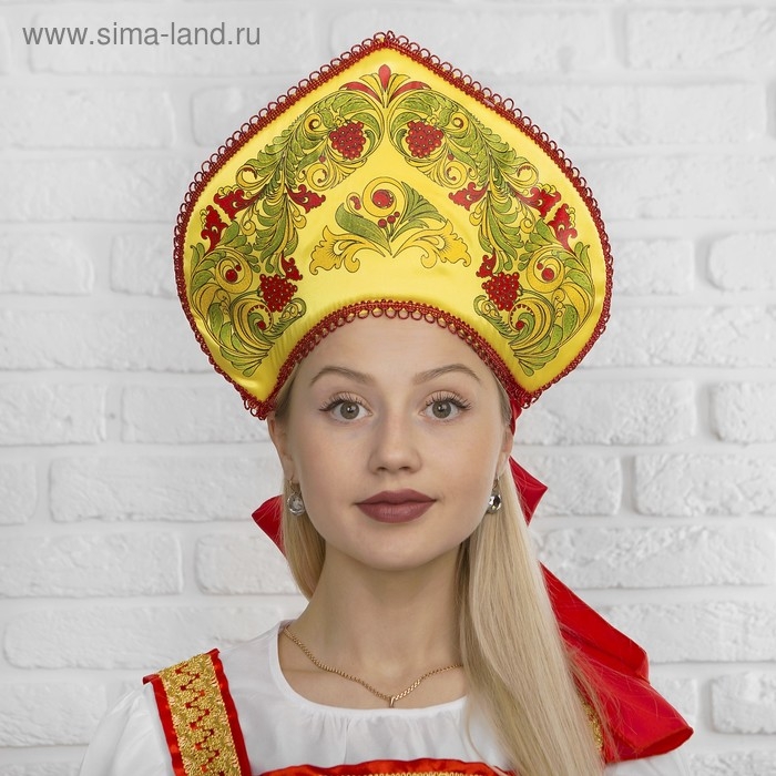 Кокошник  Кокошник "Рябиновые гроздья"