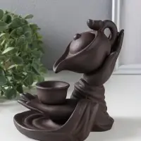 Подставка для благовоний TAKE IT EASY &laquo;Чайная церемония&raquo;, стелющийся дым, 16&times;14&times;9 см
