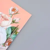 Пакет подарочный ламинированный &laquo;Цветочное признание&raquo;, 26&times;12&times;32 см