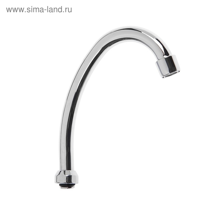 Излив для смесителя  Излив для смесителя "Центр Сантехники", метрическая резьба М22x1.5, длина 160 мм, высота 160 мм, d=16, хром