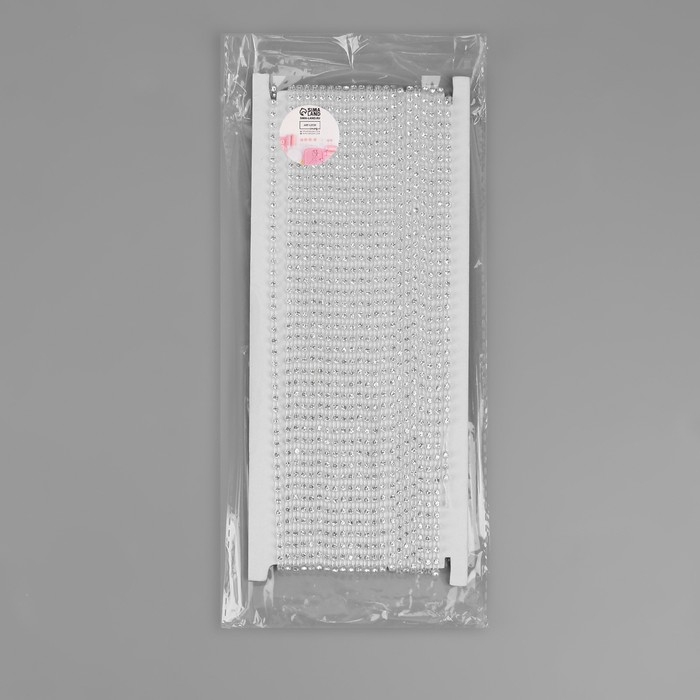 Стразы на нитях, 3 мм, 9 ± 1 м, цвет прозрачный Стразы на нитях, 3 мм, 9 ± 1 м, цвет прозрачный