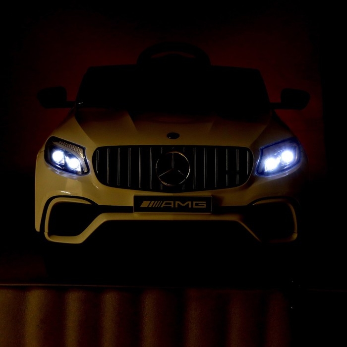 Электромобиль MERCEDES AMG GLC63S COUPE, полный привод 4WD, EVA, кожаное сидение, цвет белый Электромобиль MERCEDES AMG GLC63S COUPE, полный привод 4WD, EVA, кожаное сидение, цвет белый